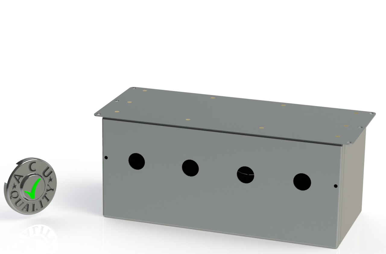 Under Counter Dispense Box | 13 Inch | 4 Holes