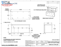 Thumbnail for Under Counter Dispense Box | 13 Inch | 4 Holes