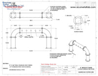 Thumbnail for Draft Beer Bridge Tower | 5 Faucet Holes | Stainless Steel