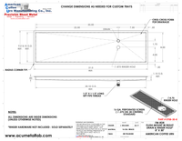 Thumbnail for Flush Mount w/ Right Drain and Rinser Hole 8