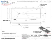 Thumbnail for Flush Mount w/ Rinser Hole and Offset Drain 8