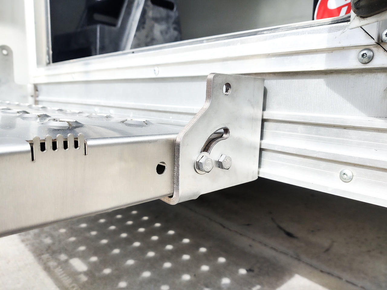 Secure Step - The All Weather Stainless Trailer Step