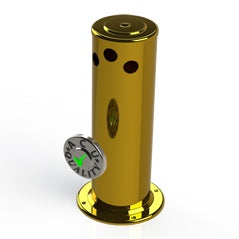 Draft Arm 4" X 13.5" Tall | Draft Beer Tower Column Tower | Brass - ACU Precision Sheet Metal