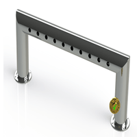 Thumbnail for Draft Beer Pass Thru Tower | 10 Faucet Holes (39