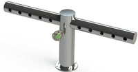 Thumbnail for Metro Tee Draft Beer Tower | 10 Faucet Holes | Mirror Finish Stainless #8 - ACU Precision Sheet Metal