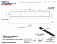 Thumbnail for Flush Mount with Center Drain and Offset Rinser Hole 6