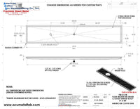 Thumbnail for Flush Mount w/ Center Drain and Offset Rinser Hole 8