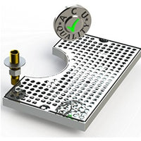 Thumbnail for Surface Mount Drip Tray with Cut Out and Drain | 8
