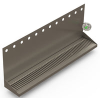 Thumbnail for Wall Mount Drip Tray with Double Drains | 6-3/8