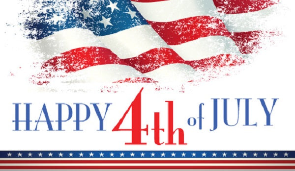 Office Closed Wednesday, July 4th, 2018