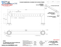 Thumbnail for Modular Draft Beer Pass Thru Tower | 14 Faucet Holes | 53