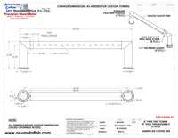 Thumbnail for Modular Draft Beer Pass Thru Tower | 16 Faucet Holes | 59
