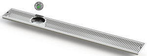Flush Mount w/ Left Drain and Rinser Hole 6" X 48" X ¾" Drip Tray | Recessed | S/S # 4