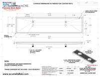 Thumbnail for Flush Mount w/ Double Drain and Double Rinser Holes 8