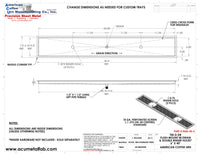 Thumbnail for Flush Mount w/ Center Drain and Double Rinser Holes 6