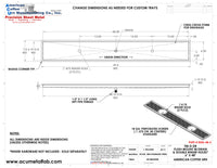 Thumbnail for Flush Mount w/ Center Drain and Double Rinser Holes 6