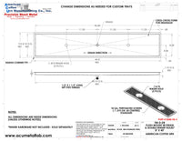 Thumbnail for Flush Mount w/ Center Drain and Double Rinser Holes 8