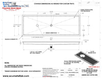 Thumbnail for Flush Mount w/ Center Drain and Offset Rinser Hole 8