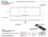 Thumbnail for Flush Mount w/ Center Drain and Offset Rinser Hole 8