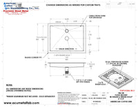 Thumbnail for Flush Mount with Rinser Hole 6