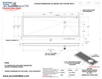 Thumbnail for Flush Mount w/ Right Drain and Rinser Hole 8