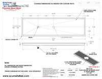 Thumbnail for Flush Mount w/ Rinser Hole and Offset Drain 8