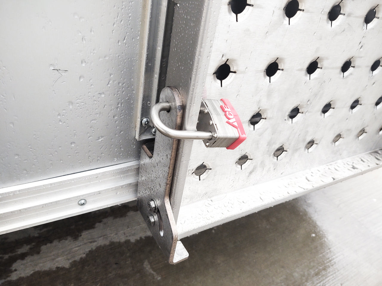 Secure Step - The All Weather Stainless Trailer Step