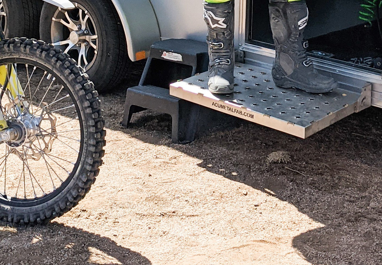 Secure Step - The All Weather Stainless Trailer Step