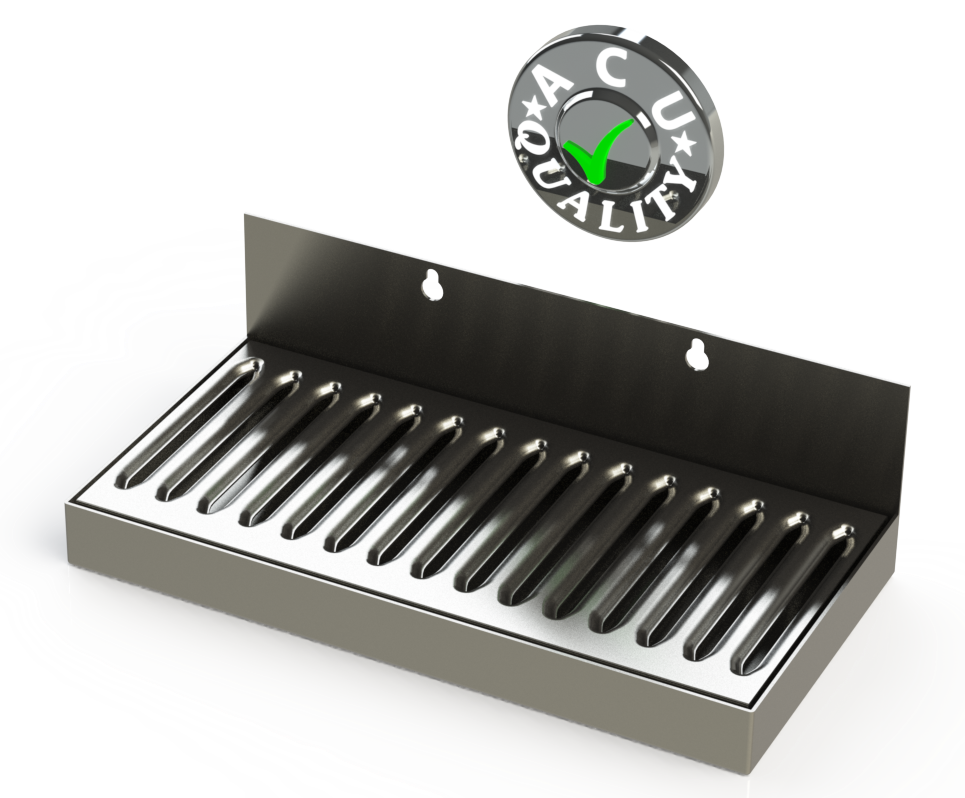 5 X 10 Stainless Steel Refrigerator Drip Tray – ACU Precision