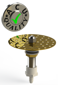 Brass Glass Rinser for Draft Beer Drip Trays
