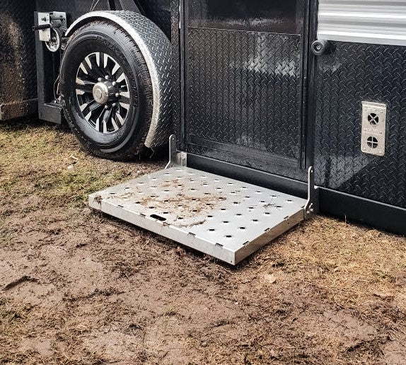 Secure Step - The All Weather Stainless Trailer Step