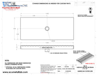 Thumbnail for Surface Mount Drip Tray with Drain 5