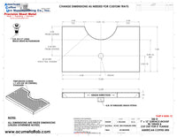 Thumbnail for Surface Mount Drip Tray with Cut Out and Drain | 7