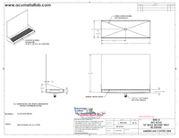 Thumbnail for Wall Mount Drip Tray with Drain | 6-3/8