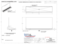 Thumbnail for Wall Mount Drip Tray with Drain | 6-3/8