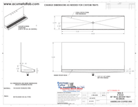 Thumbnail for Wall Mount Drip Tray with Drain | 6-3/8