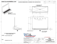 Thumbnail for Wall Mount Drip Tray with Drain | 6-3/8