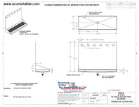 Thumbnail for Wall Mount Drip Tray with Drain | 6-3/8