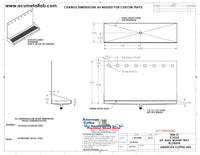 Thumbnail for Wall Mount Drip Tray with Drain | 6-3/8