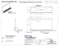 Thumbnail for Wall Mount Drip Tray with Drain | 6-3/8