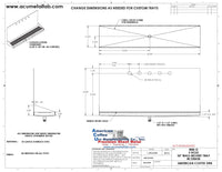 Thumbnail for Wall Mount Drip Tray with Drain | 6-3/8