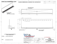 Thumbnail for Wall Mount Drip Tray with Drain | 6-3/8