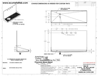 Thumbnail for Wall Mount Drip Tray with Left Drain and Rinser Hole | 8