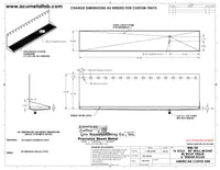 Thumbnail for Wall Mount Drip Tray with Drain and Right Rinser Hole | 8