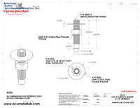 Thumbnail for 3-1/2 Inch Complete Standard (Replacement) Drain Kit for Standard Trays - ACU Precision Sheet Metal