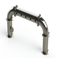 Thumbnail for Draft Beer Bridge Tower | 5 Faucet Holes - ACU Precision Sheet Metal