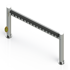 Metro Pass Through Tower 16 Faucet Holes | Mirror Stainless Steel - ACU Precision Sheet Metal