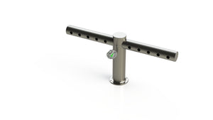 Metro Tee Draft Beer Tower | 10 Faucet Holes | Stainless Steel # 4 - ACU Precision Sheet Metal