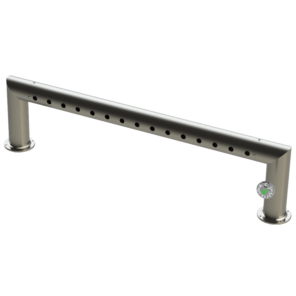 Modular Draft Beer Pass Thru Tower | 15 Faucet Holes | 56" Long | S/S # 4