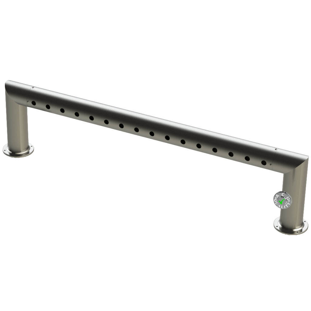 Modular Draft Beer Pass Thru Tower | 16 Faucet Holes | 59" Long | S/S # 4